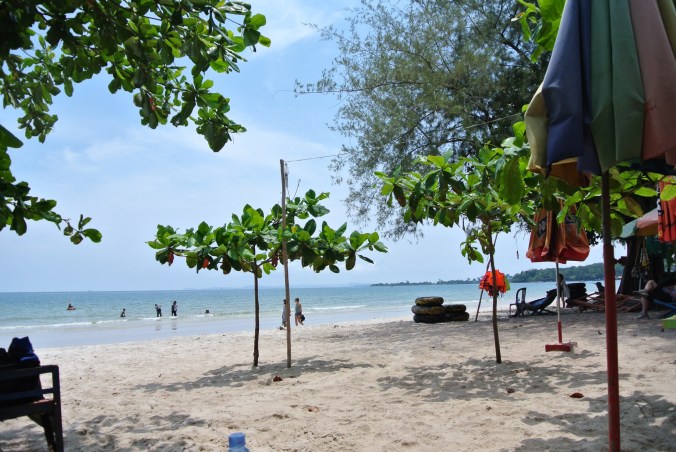 Occheuteal beach in Sihanoukville