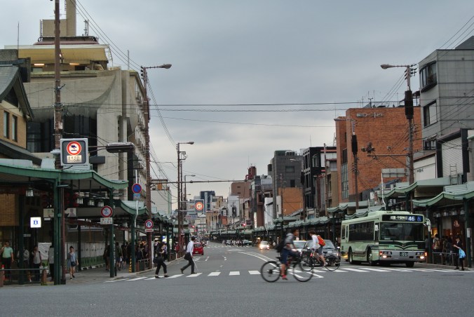 View from Yasaka-jinja Shrine