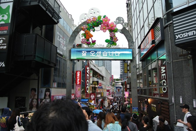 Takeshita Street in Harajuku District