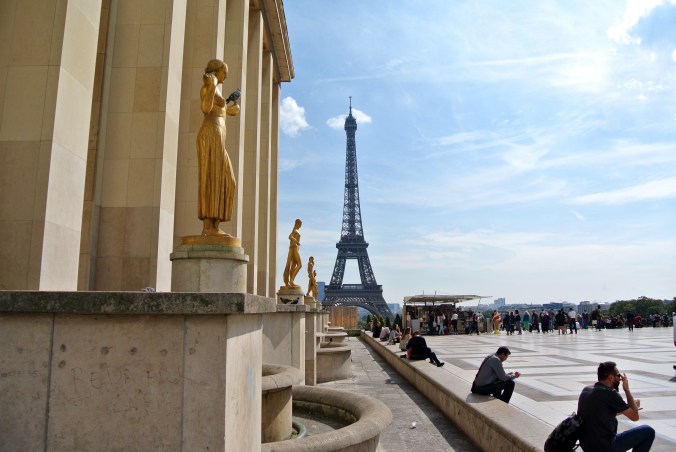 View of the Eiffel Tower from the Trocadéro 