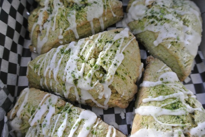 Matcha scones 