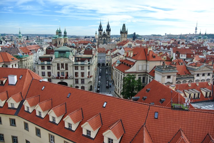 View from the Klementinum