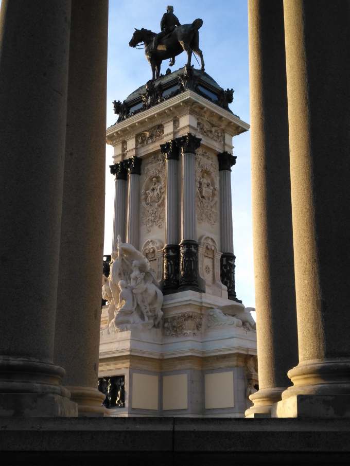 El Retiro Park in Madrid, Spain