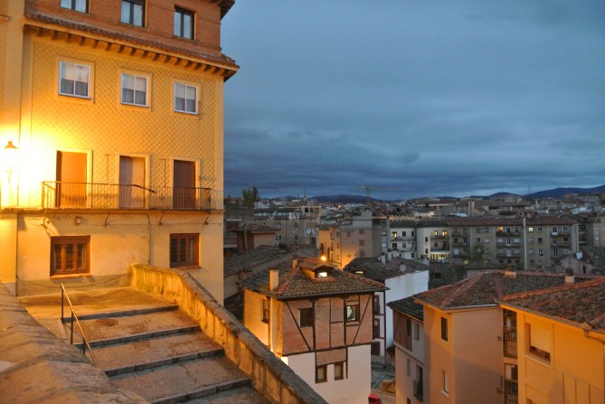 Segovia at night